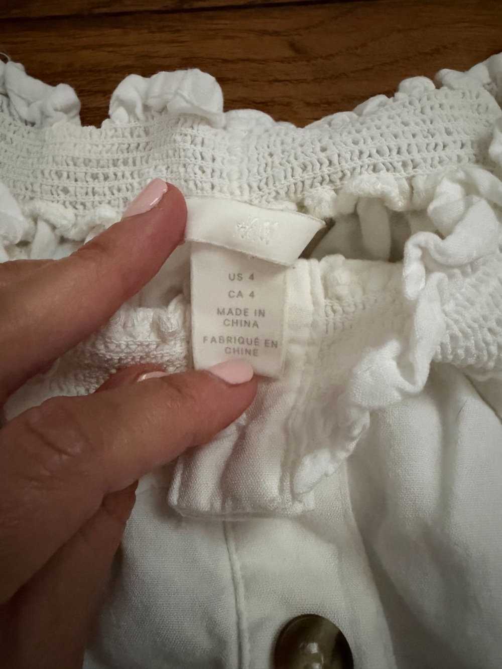 H&M Cropped Ruffle Top - Picture 4 of 5